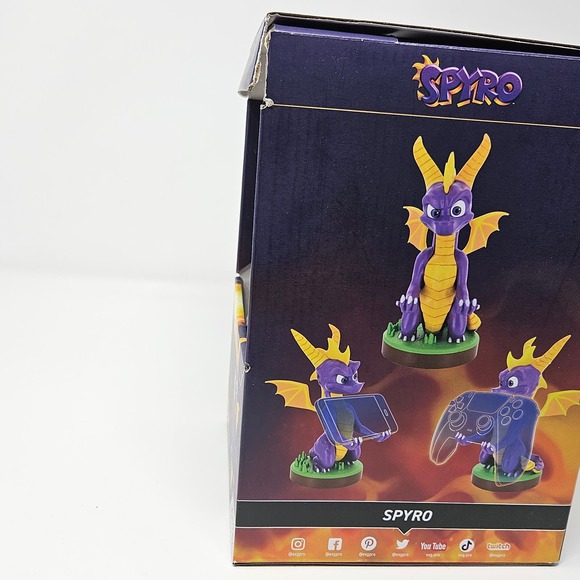 Gaming Cable Guy Spyro The Dragon Charging Controller and Device Holder - Picture 6 of 12